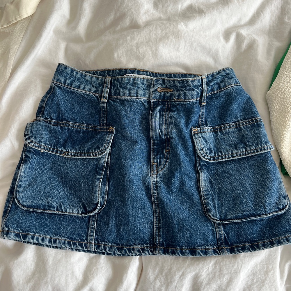 Zara cargo skirt